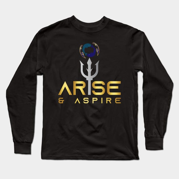 Arise & Aspire Luxury Apparel Long Sleeve T-Shirt by Arise & Aspire